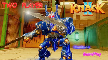 TWO PLAYER | "Deep Storage" - Chapter 4-3 Targun Ruins / KNACK 2, #4K