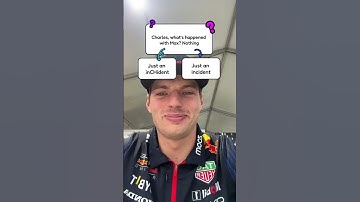 Thumbnail of When Max Verstappen responded to THE inchident 🤣 (via @redbullracing/TT)