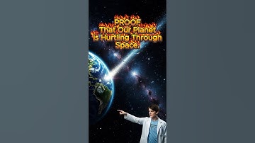 PROOF That Our Planet is Hurtling Through Space. #science #shorts #comet