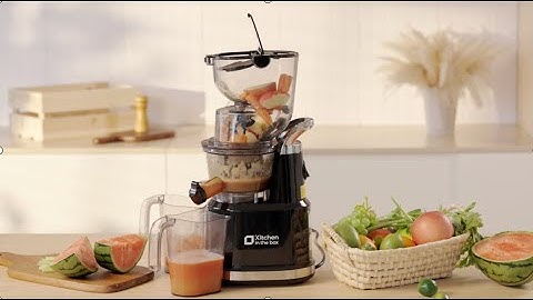 How To Assemble Your Kitchen in the box Cold Slow Juicer Machine