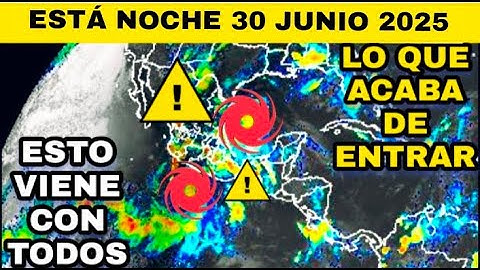 ⭕ ALERTA ROJA ⭕ ESTE CICLÓN VIENE CON TODO PELIGROSO EN MÉXICO