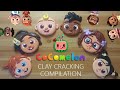 cocomelon jj friends clay cracking compilation 코코멜론 제이제이 친구들 점토 부수기 위주로 편집