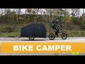 Bike Cyclo Camper – Stealth Camping | DIY Mini Camper Build