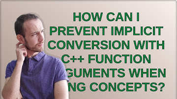 How can I prevent implicit conversion with C++ function arguments when using concepts?