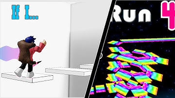 If I FALL, the video ends - Speed Run 4 🌘 (Roblox)