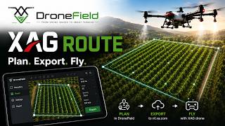 Spraying Orchards & Vineyards by Drone: Custom XAG Routes Made Easy | DroneField