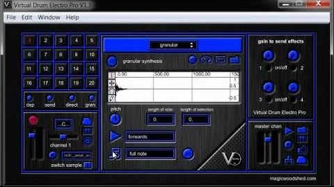 Video 2: Loading a Sample into Virtual Drum Electro Pro