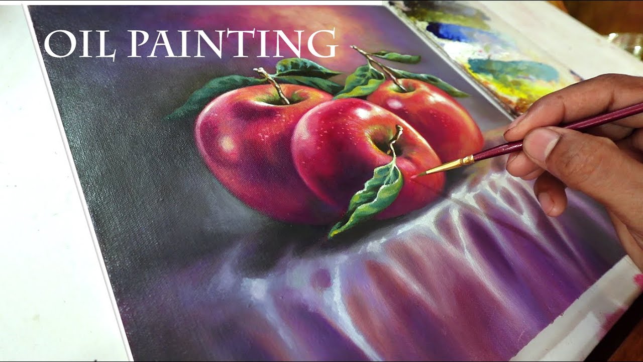 Oil Painting beginners part 2 How To Start Oil Painting Still life