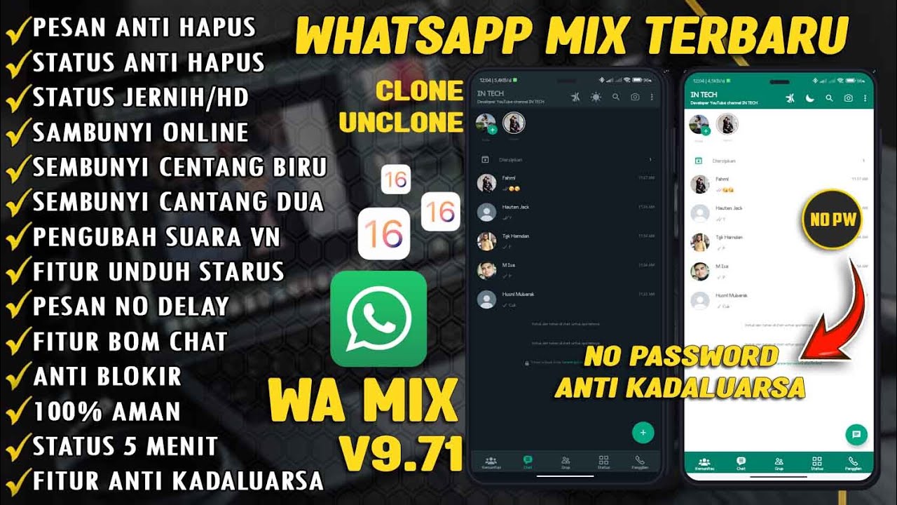 WHATSAPP MIX V9.71 TERBARU 2023 || WA MIX V9.72 TERBARU 2023