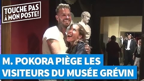 M. Pokora piège les visiteurs du Musée Grévin