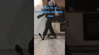 how to do diagonal running man