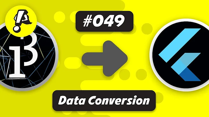 Ep. 049: Data conversion | Flutter Processing