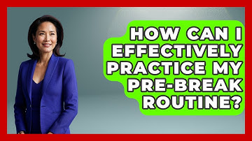 How Can I Effectively Practice My Pre-break Routine? - Billiards Hustlers