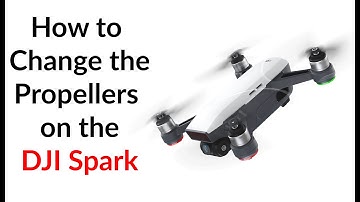 How to Change the Propellers on the DJI Spark - YouTube Tech Guy