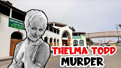 INSIDE Thelma Todd's SIDEWALK CAFE & Mysterious De...