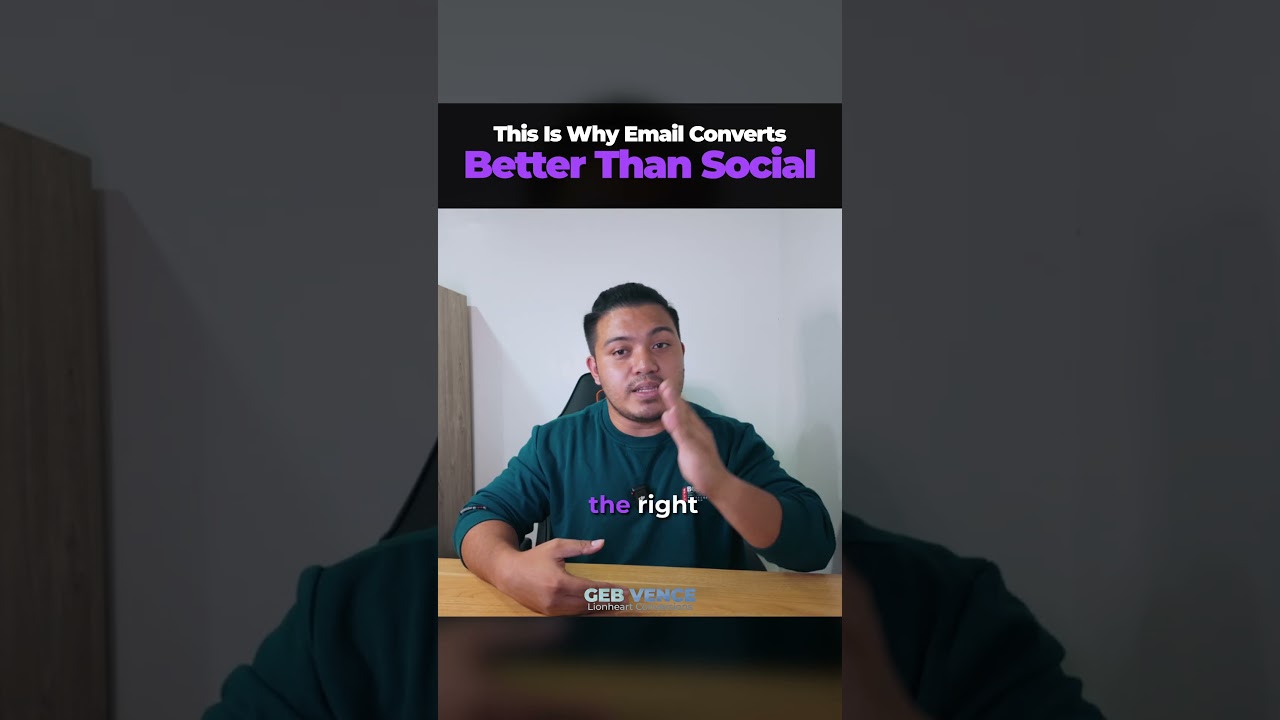 From Crowd to Connection: The Email Advantage