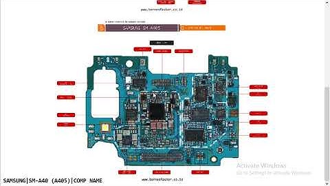 Samsung A40 SM A405 Comp Name Or Ic Nambar Info Idinty Hardware Solution