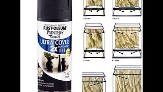Hiding the FALSE BOTTOM/SPRAY PAINTING (PT.4)