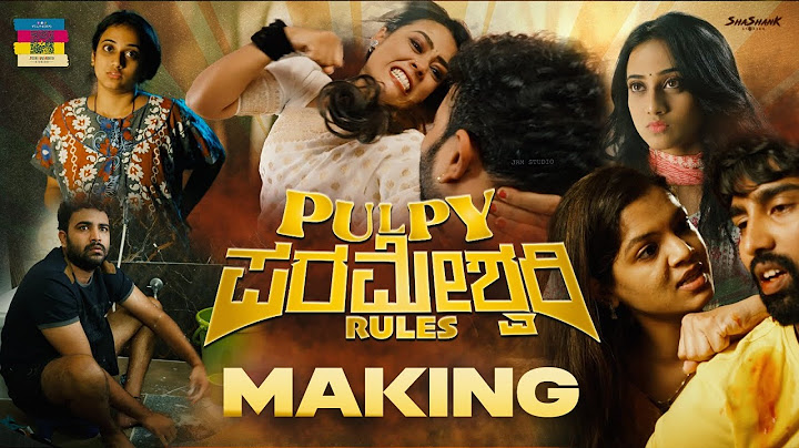 Pulpy Parameshwari Making Video | Directed by JRM | Gowrav Shetty | Shree Bhavya