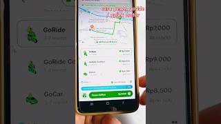 Cara Pesen Gojek Motorgoride