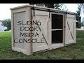 Sliding Door Media Console Sliding Door Media Console