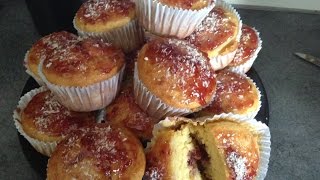 مادلين بالبرتقال محشي بالمربى سهل اقتصادي و لذيذ جد Recette de Madeleines à l'orange