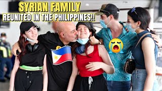 My SYRIAN FAMILY Finally Arrived in the PHILIPPINES🇵🇭 (Emotional) 😭