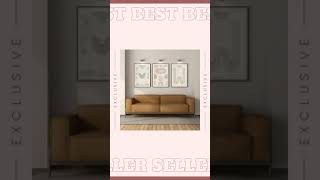 Geometric Modern Wall Art Set, Midcentury Boho Digital Prints,Abstract Minimalist Art,Printable A...