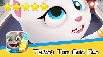 Talking Tom Gold Run DAY #164 Walkthrough The best cat runner game! Recommend index five stars