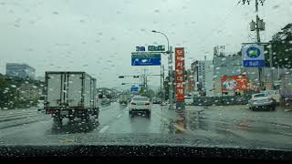 4K 🌧 Drive in Suwon 신영통 - 경부고속도로 - 동탄JC 드라이브 영상/ Driving Korea 🇰🇷