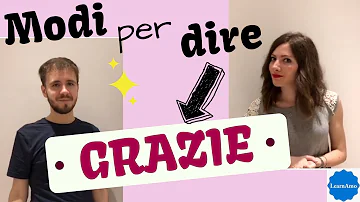 Come dire grazie?
