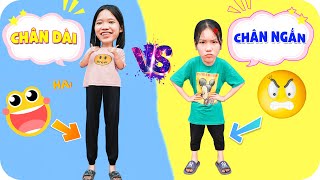 Cô Bé Chân Ngắn VS Cô Bé Chân Dài ♥ Min Min TV Minh Khoa