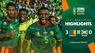 Cameroon 🆚 Burundi | Highlights - #TotalEnergiesAFCONQ2023 - MD6 Group C Resimi