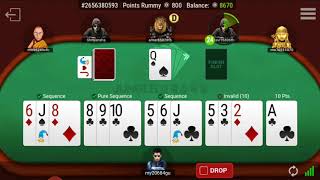 How To Play Junglee Rummy Online - How Play Rummy Online Game - Rummy Game Match Practice #3