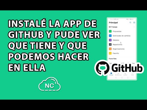 COMO ES LA APLICACÍÓN MÓVIL DE GITHUB