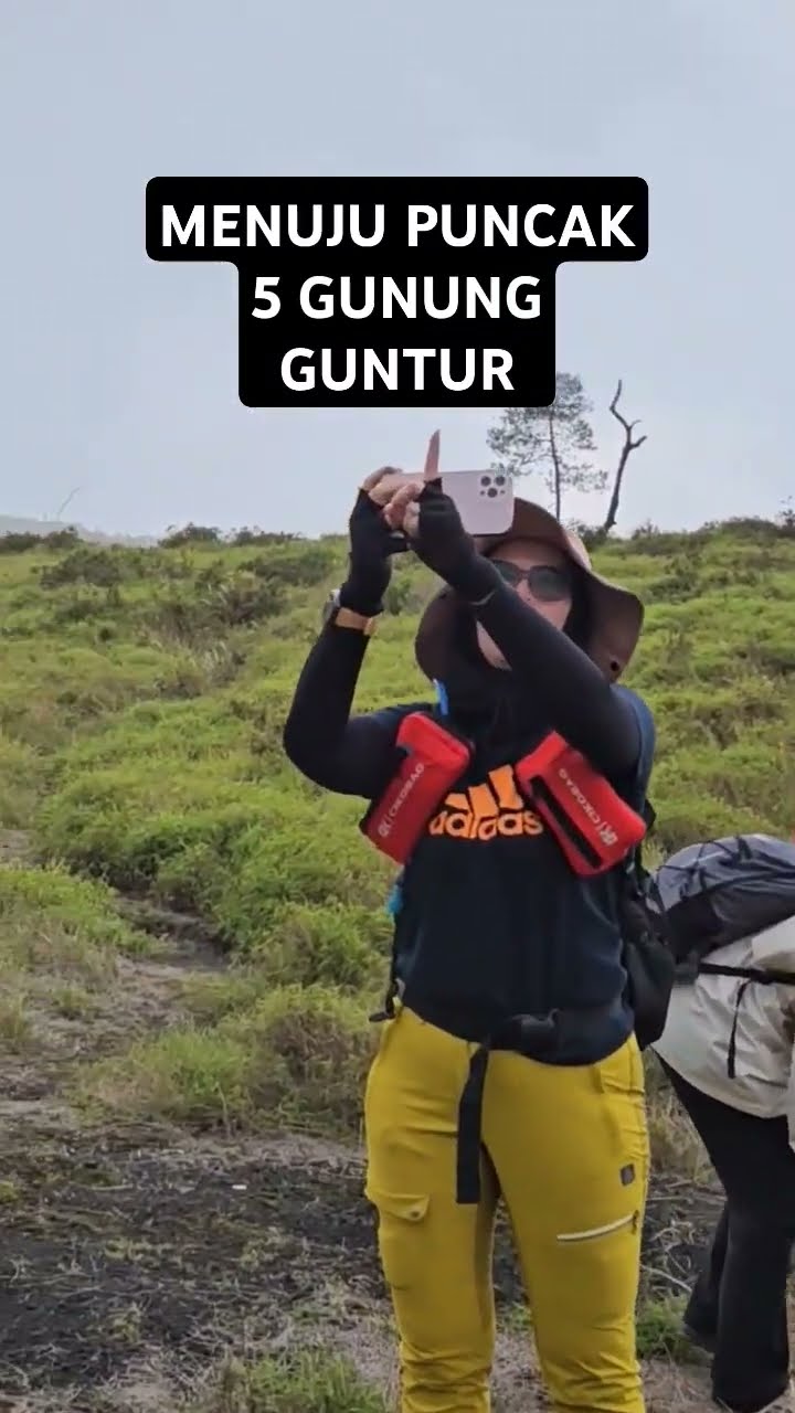 Pendakian Sampai Puncak 5 Gunung Guntur