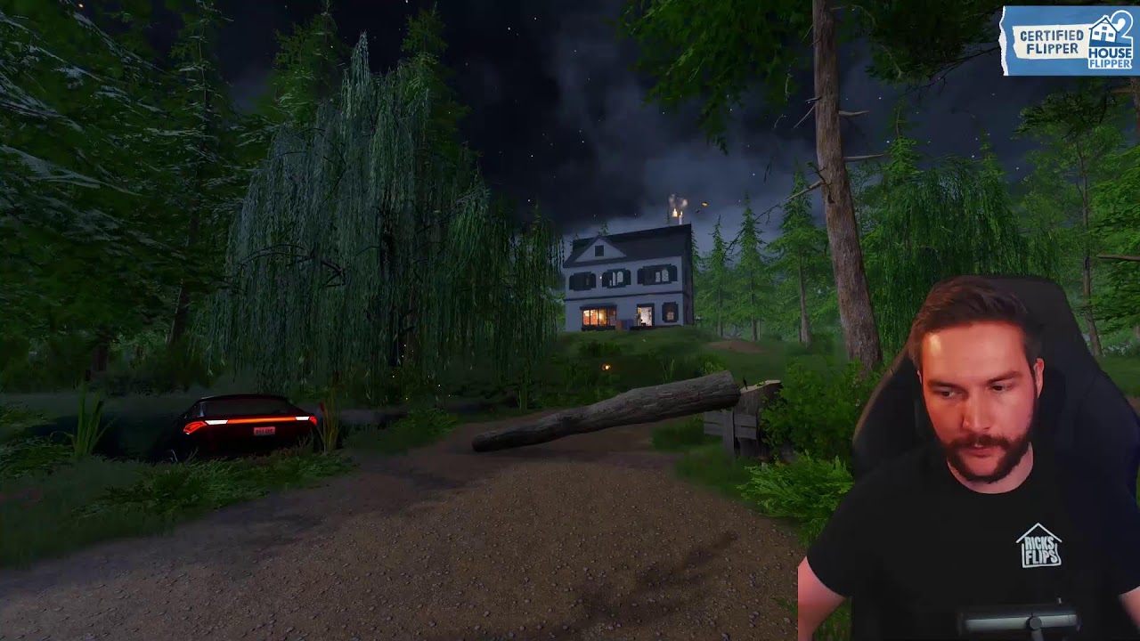 House Flipper 2 but I am Gardening for my Haunted Dolls House challenge!
