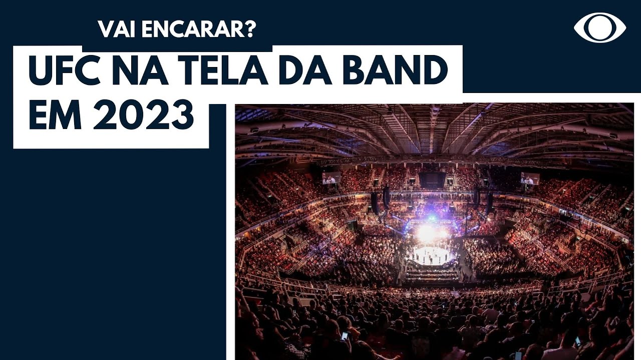 UFC na tela da band em 2023