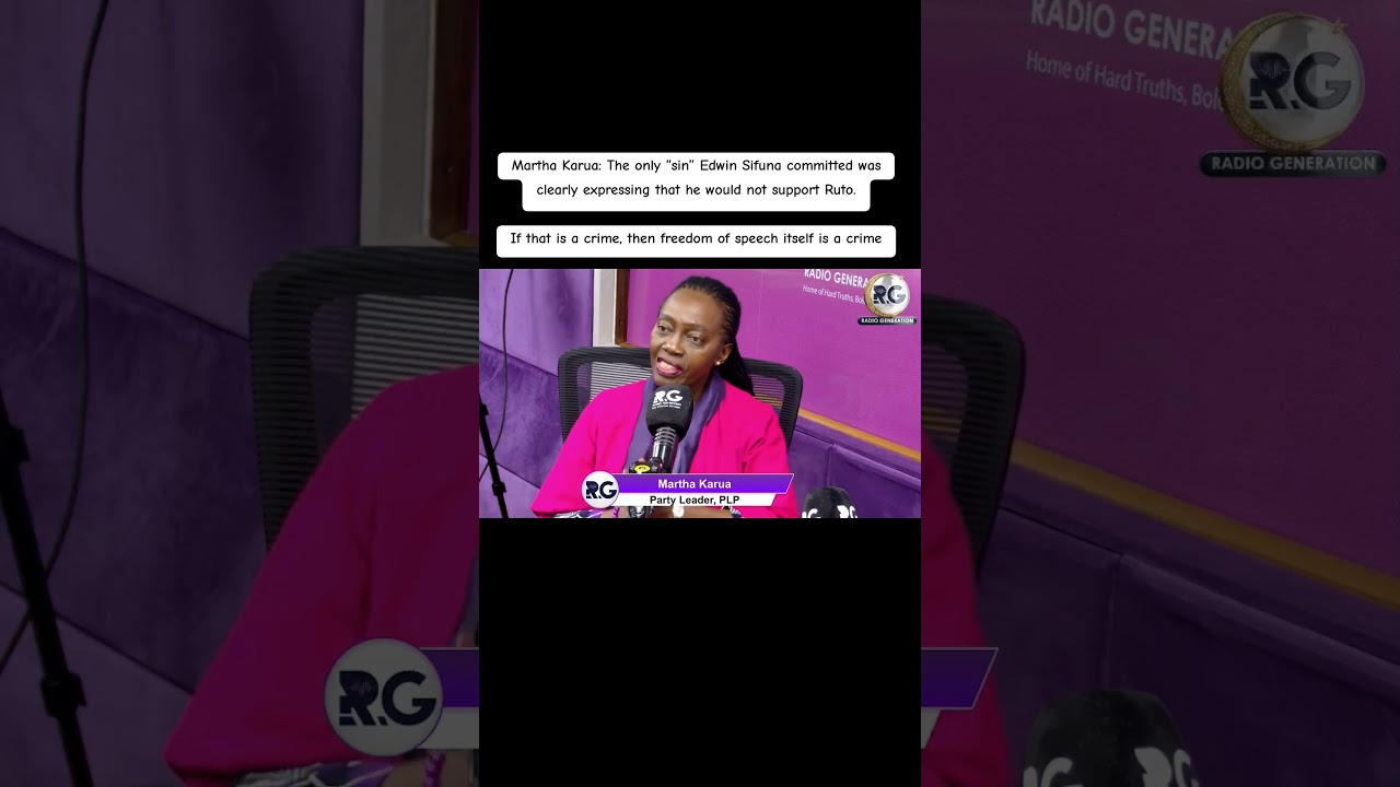 Karua: The only “sin” Edwin Sifuna committed was clearly expressing that he would not support Ruto.