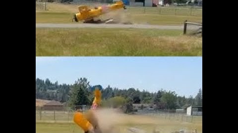 Crash of a Boeing-Stearman B75N1 (N2S-3) Kaydet at Skymeadows Airpark, Washington (June 15, 2025)