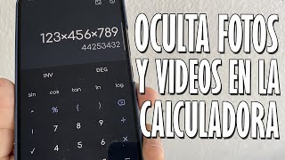 Oculta Fotos y Vídeos en la Calculadora de tu Móvil. screenshot 2