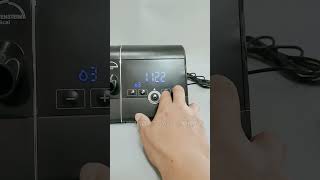 How to enter the clinical mode for Lowenstein prismaSMART #cpapadvice #cpapmachine screenshot 2