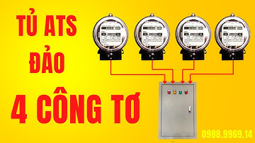 Tủ ATS đảo tự động 4 công tơ | Tu Dien DITICO