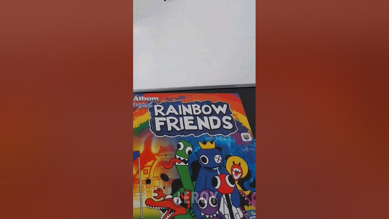 Libro Rainbow Friends Cyan & Yellow - JAVI TOYS