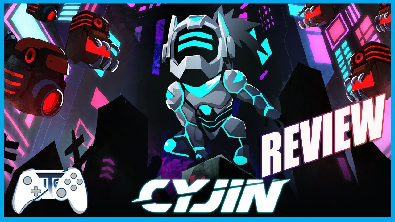 Cyjin The Cyborg Ninja Review - Fast Paced Platformer Madness! (Video Game Video Review)