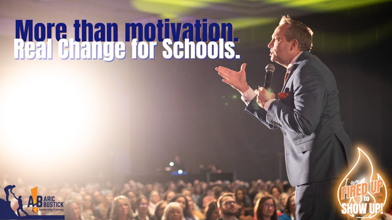 Aric Bostick Promo Video | Speaker & Trainer for School Districts and Education Conferences