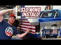 Motion Raceworks S10 1st Gen (Square Body) Drag Wing Install