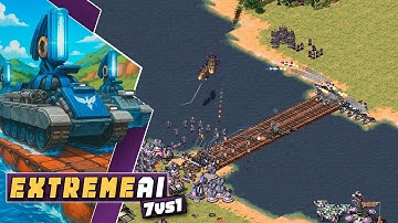 Red Alert 2 | 1 vs 7 Extreme AI | This Tooks 5 Attempts To Get Right