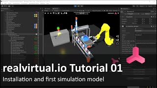 Get Started with Digital Twins: Installation and First Steps with realvirtual.io and Unity screenshot 1