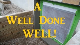 How to build a Window Well with 4x4s - Creating a Basement Apartmen (part 10of11)